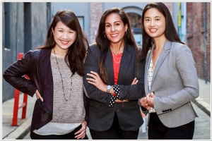 Founders: Amber Feng, Mahima Chawla, Lauren Dai